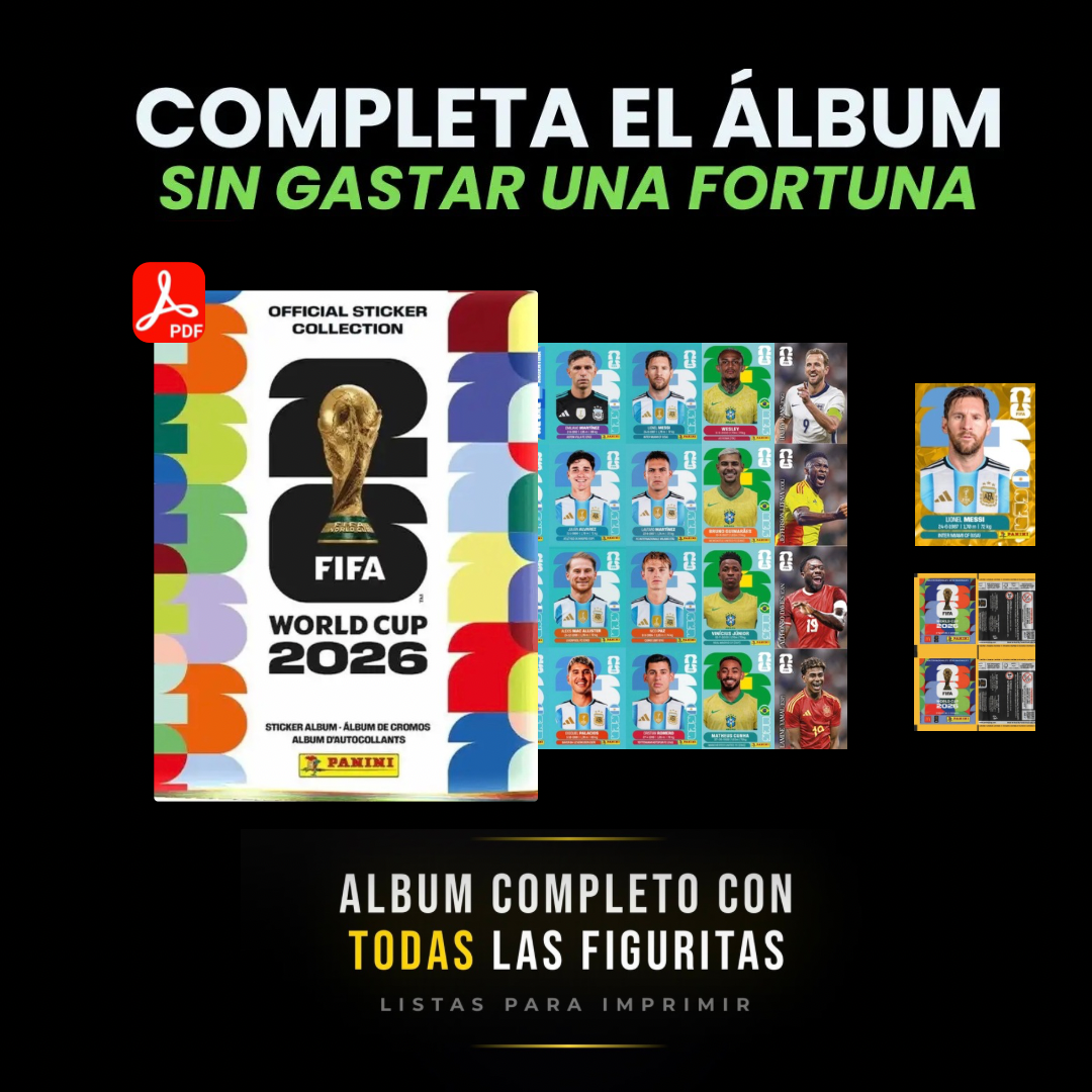 Pack Figus Mundial 2026